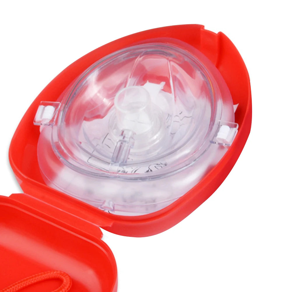 2-10 pcs CPR Breathing Masks with One Way Valve