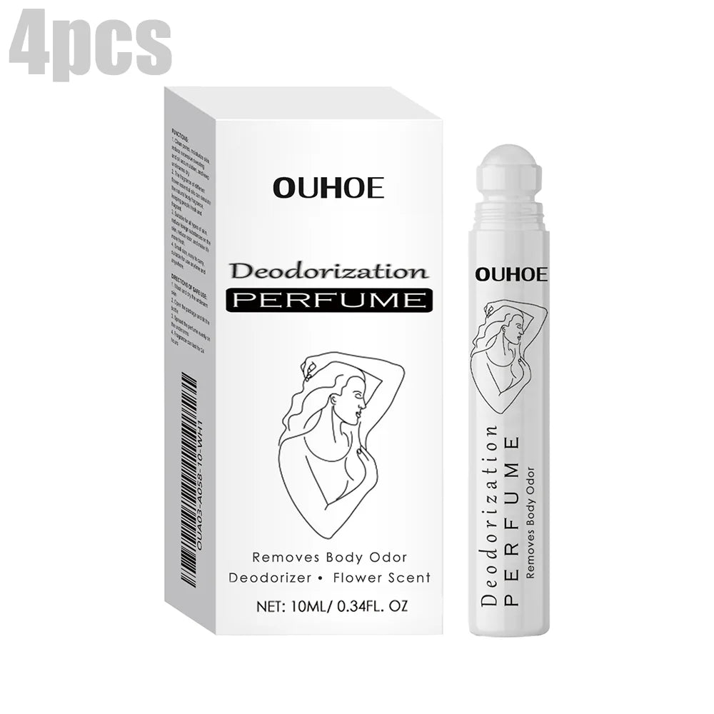 10ml Antiperspirant Roller Perfume for Underarm Freshness while Camping & Hiking