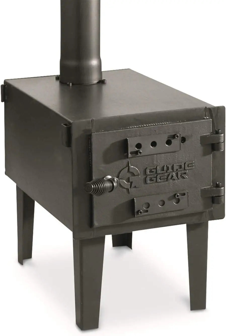 Outdoor Wood Burning Stove, Portable with Chimney Pipe for Cooking, Camping, Tent, & Hiking