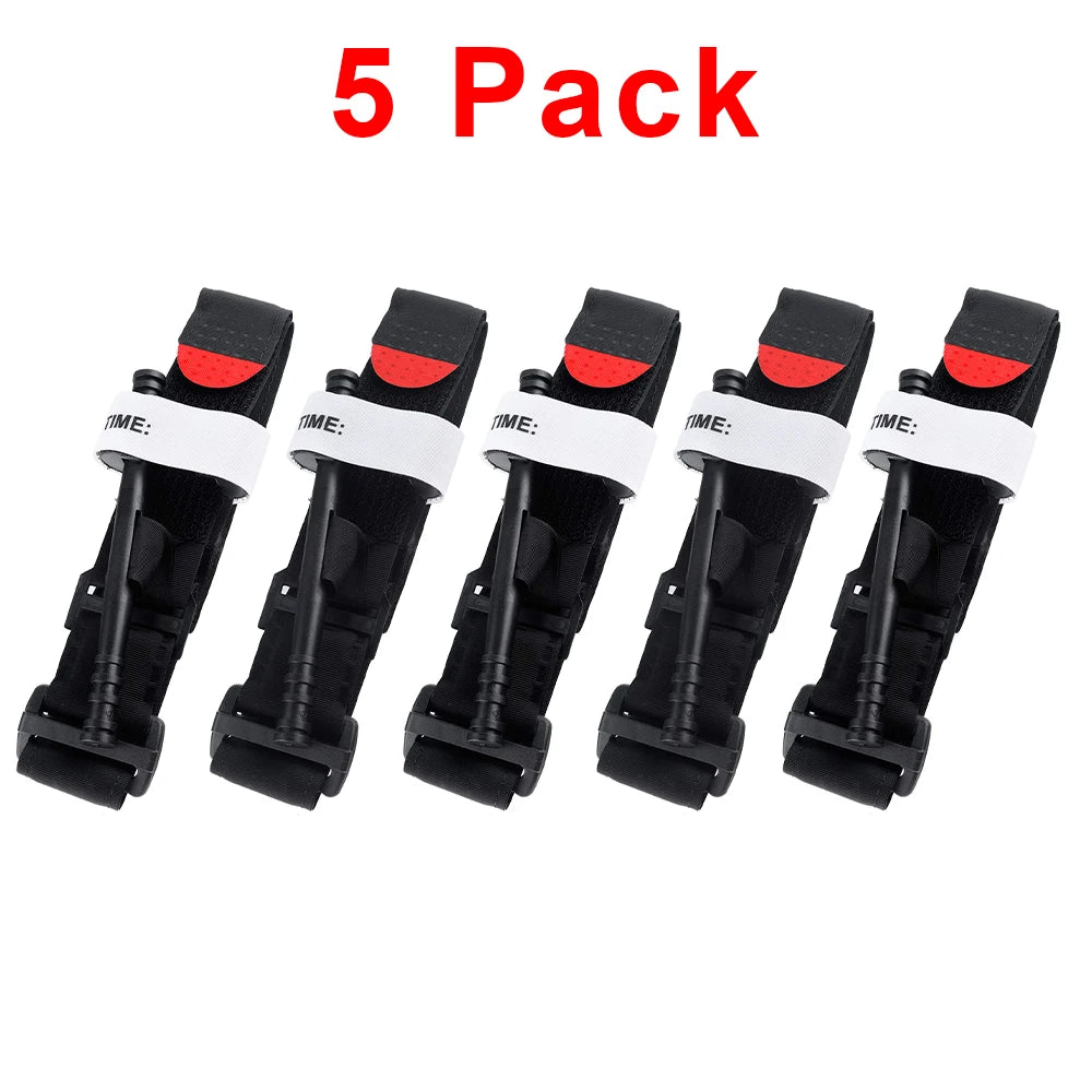 5/10/25 Pcs Emergency Medical Tourniquet with Quick and Slow Release for First Aid and Outdoor Use