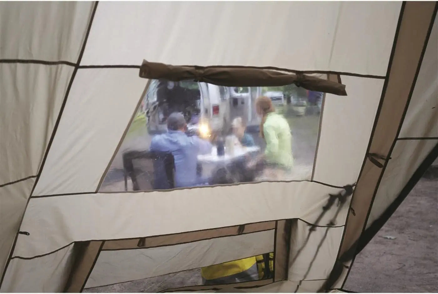 Waterproof Camping Teepee Tent for 8 Person, 18' x 18'