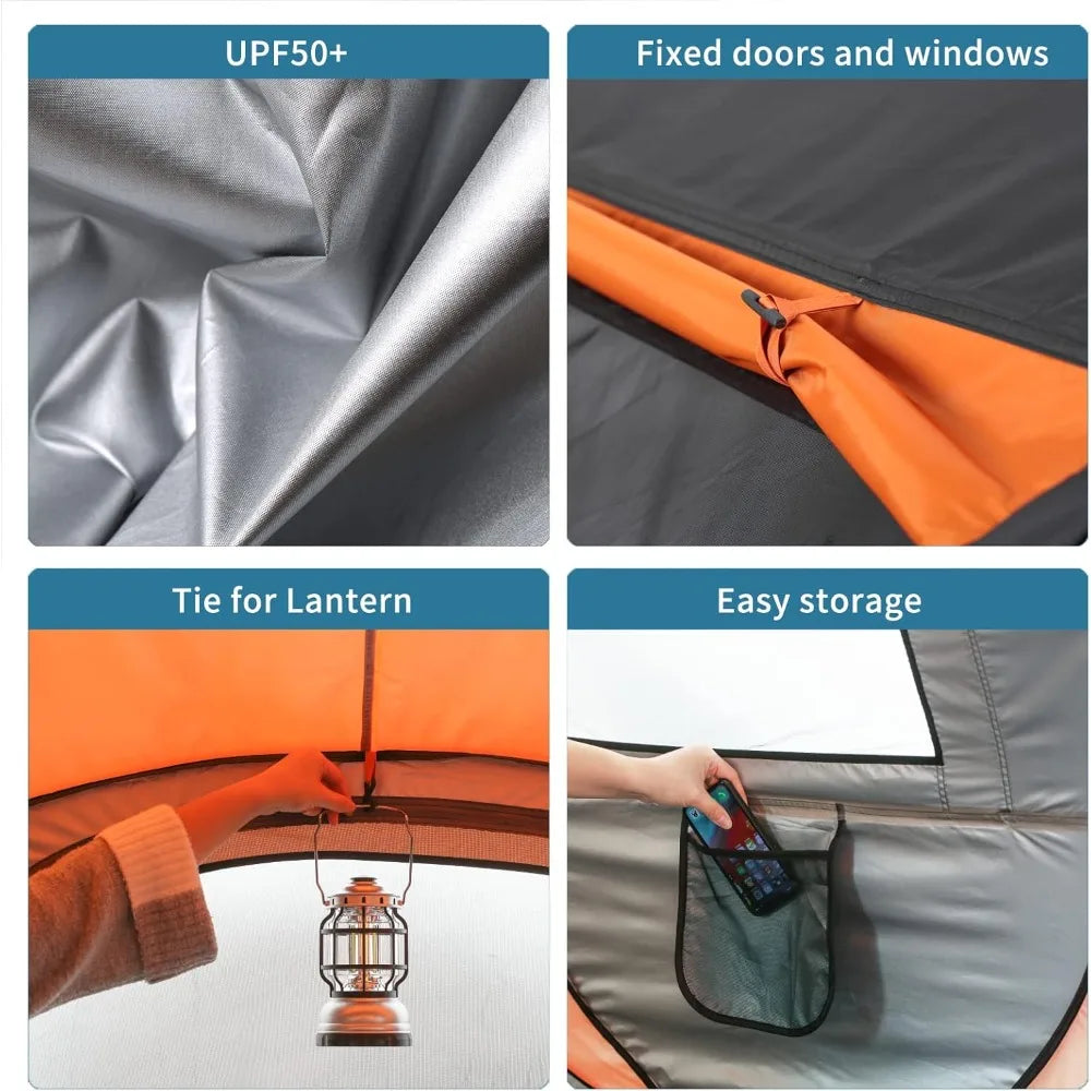 Instant Pop Up Camping Tent for Multiple People