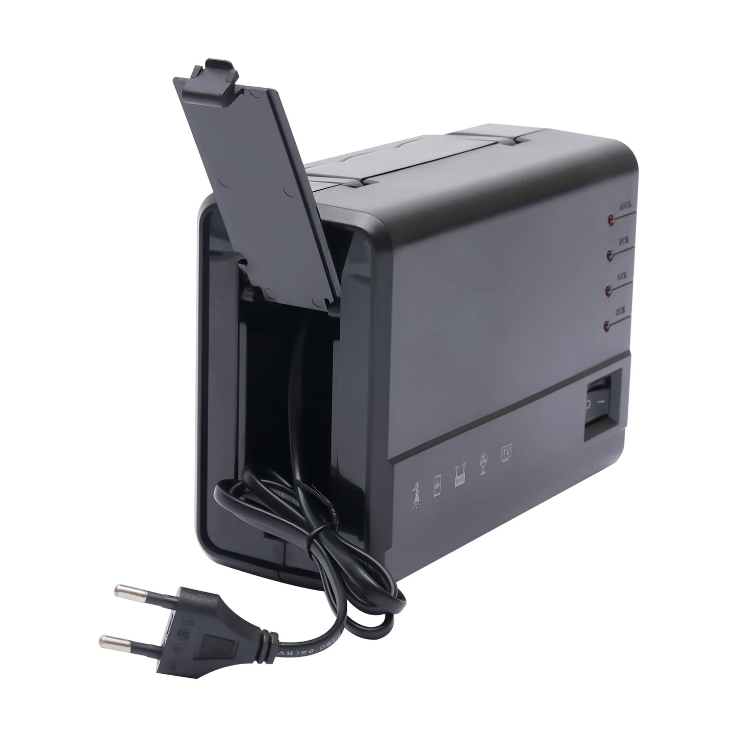 Portable Solar Generator with Panel and Power Inverter