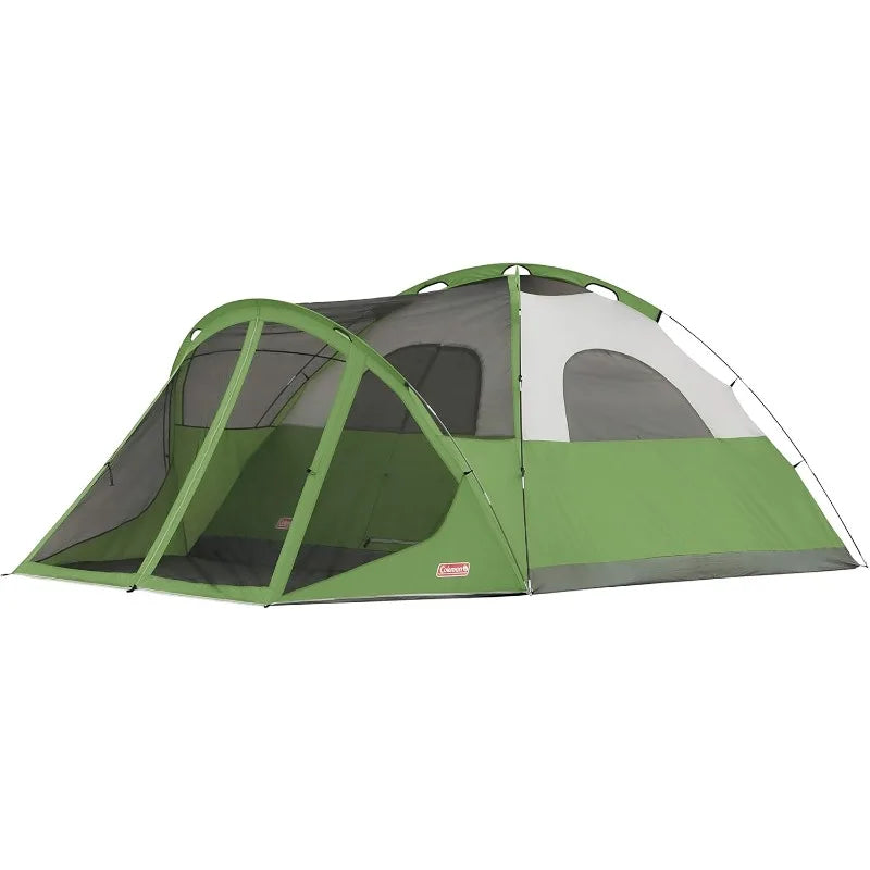 Coleman Weatherproof Screened Camping Tent for 6 or 8 People