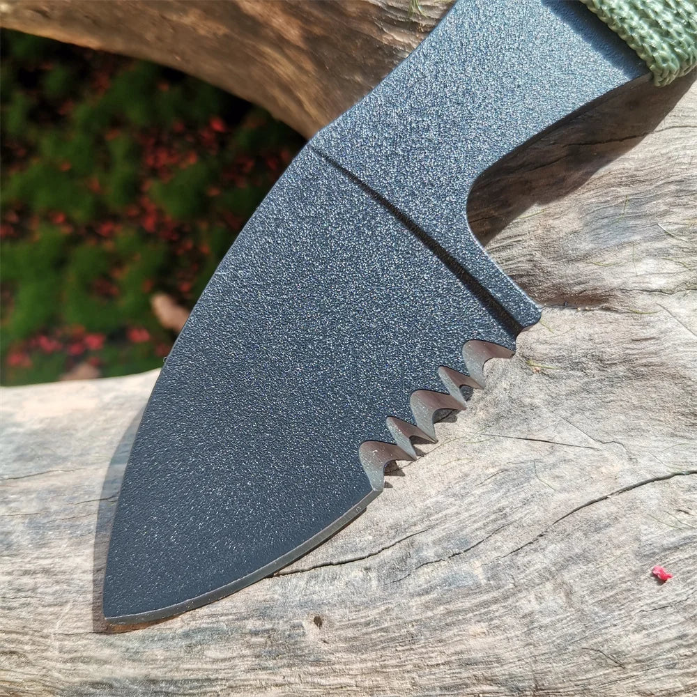 Fixed Blade Outdoor Survival Knife with Sheath for EDC