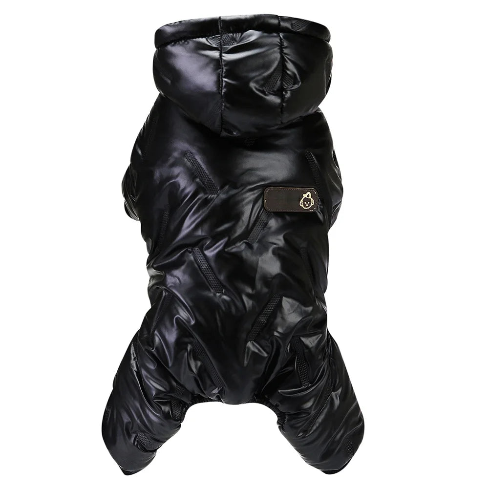 Waterproof Winter Dog Jumpsuit for Small Breeds