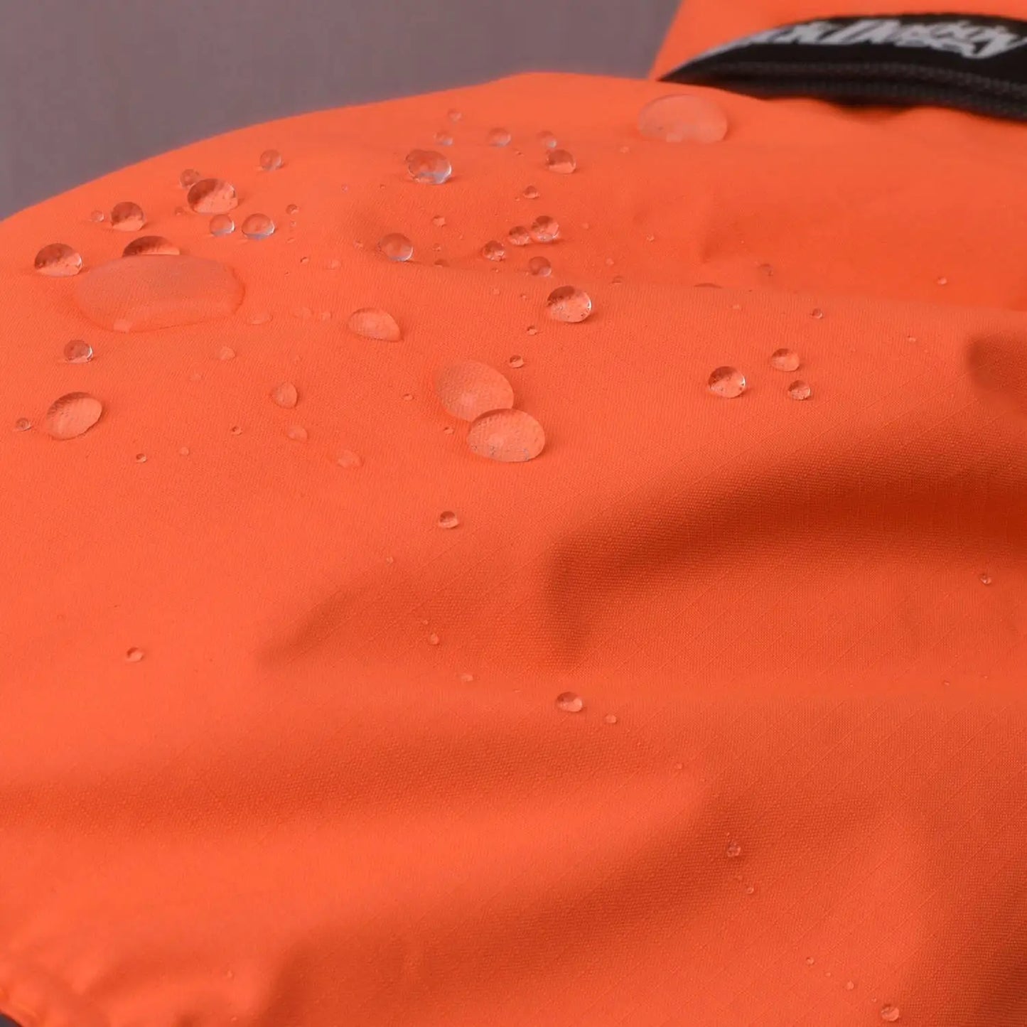 Waterproof Dog Coat - Warm Adjustable Drawstring Vest for Pets (Orange, Size L)
