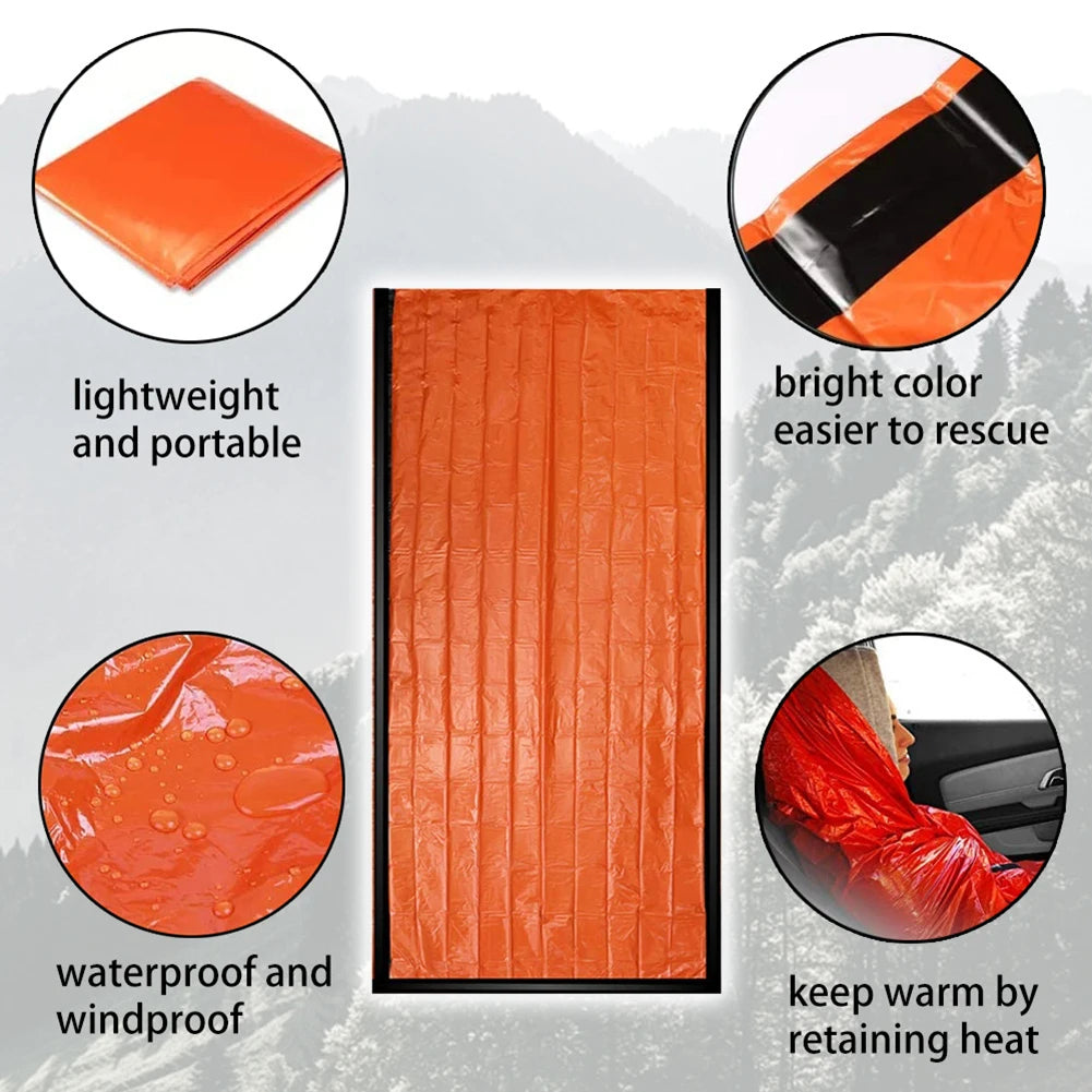 Thermal Sleeping Bag with Waterproof Bivy Sack for Camping and Hiking
