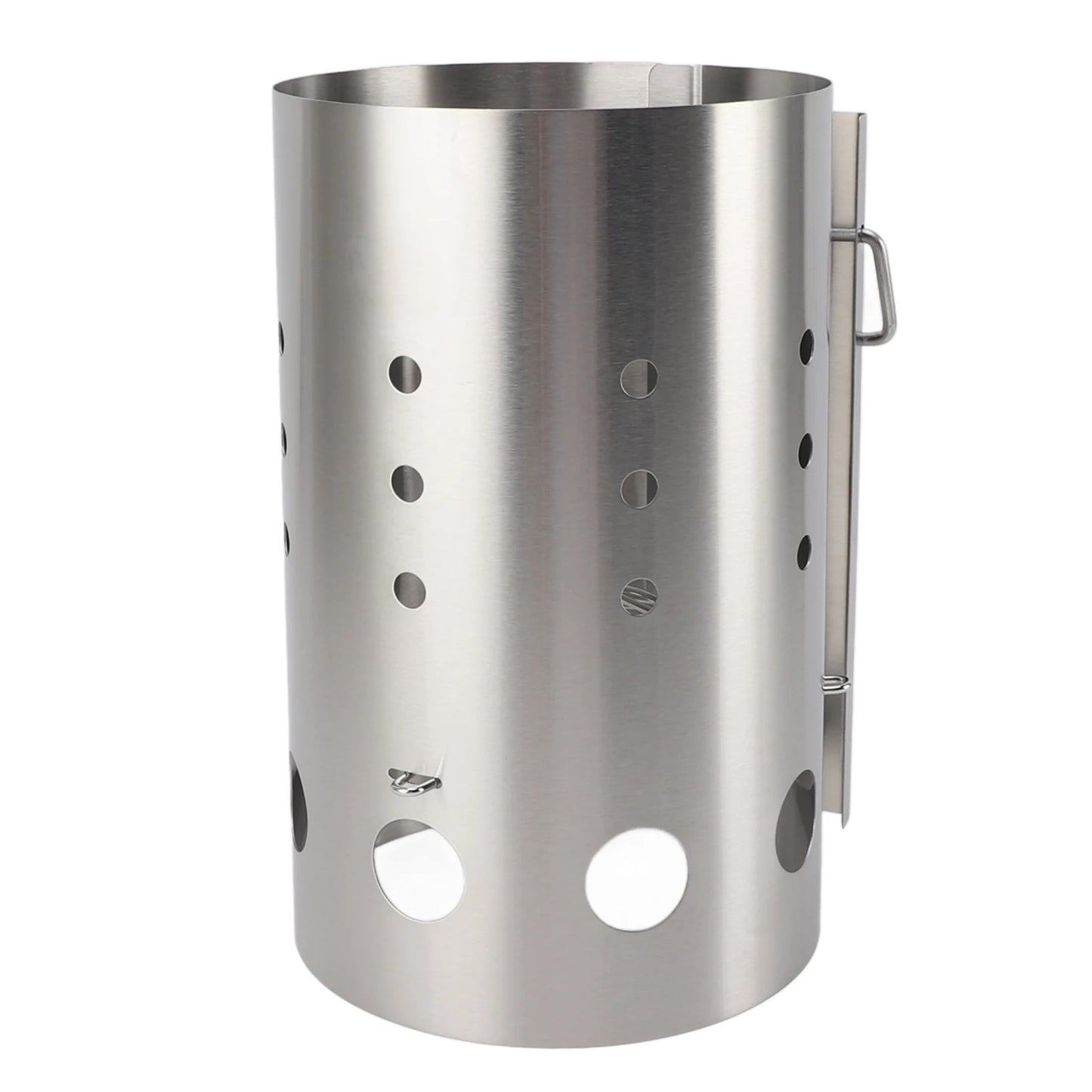 Stainless Steel Chimney Charcoal Starter Barrel Portable and Efficient for Camping