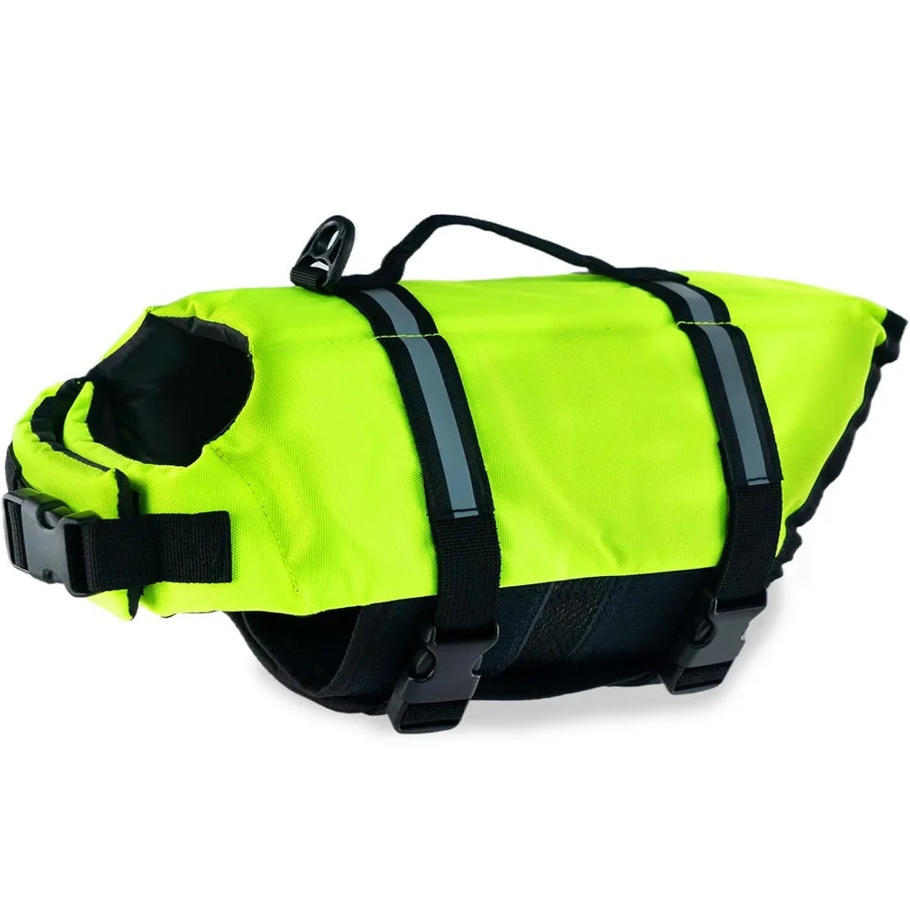 Reflective Dog Life Jacket for Summer Swimming