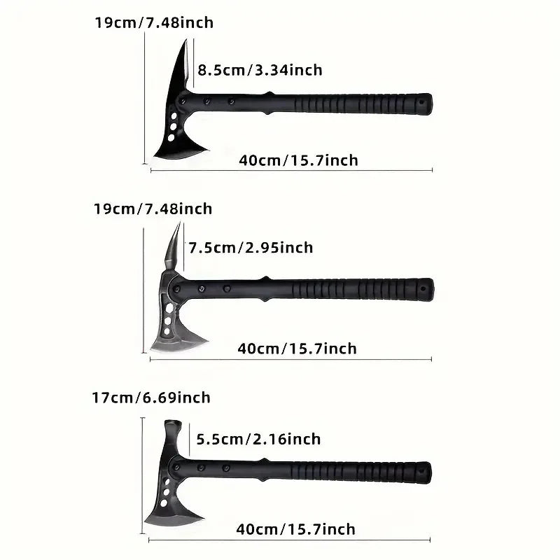 Outdoor Multipurpose Camping Axe for Wood Cutting (3 Styles)