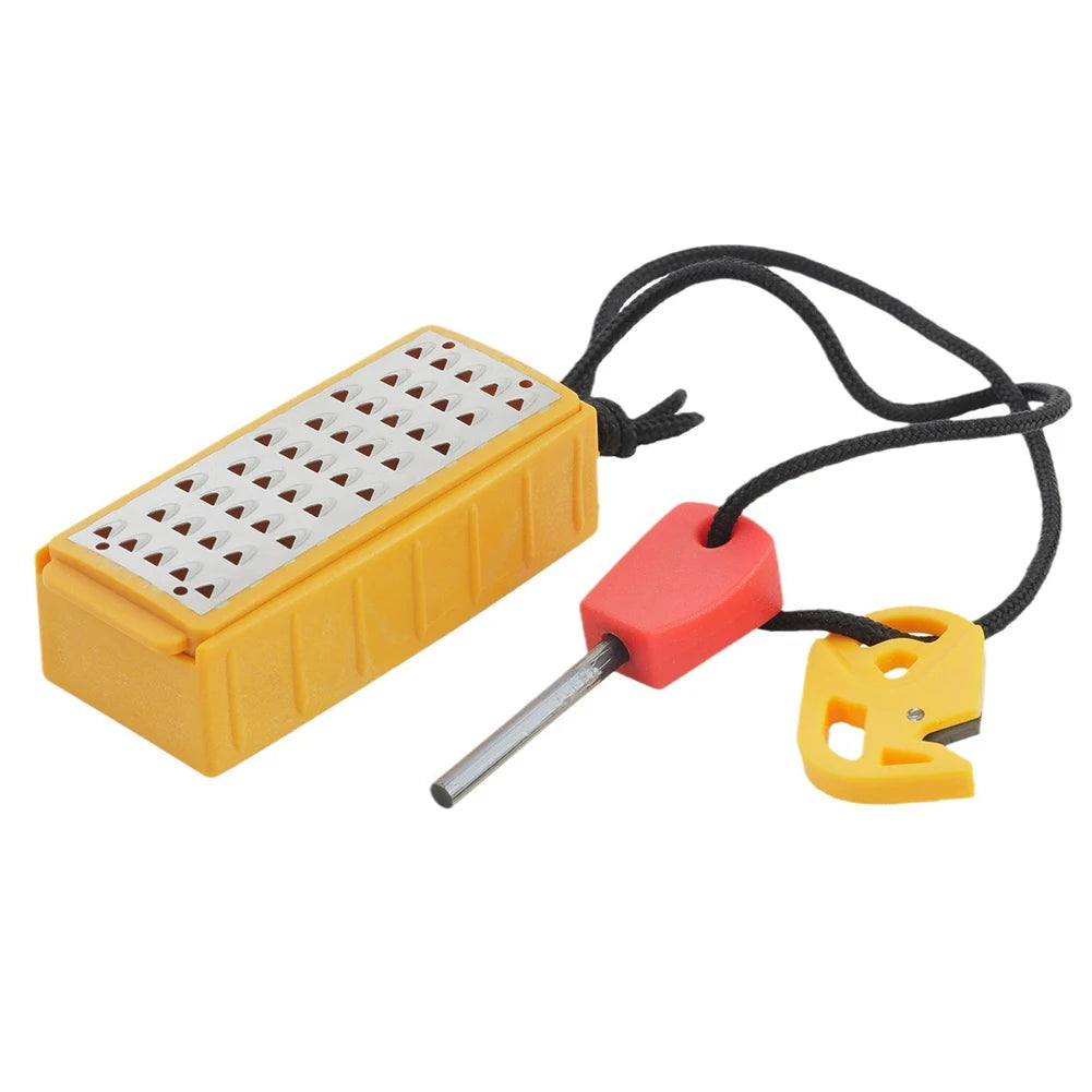 Stainless Steel Tinder Maker and Fire Starter