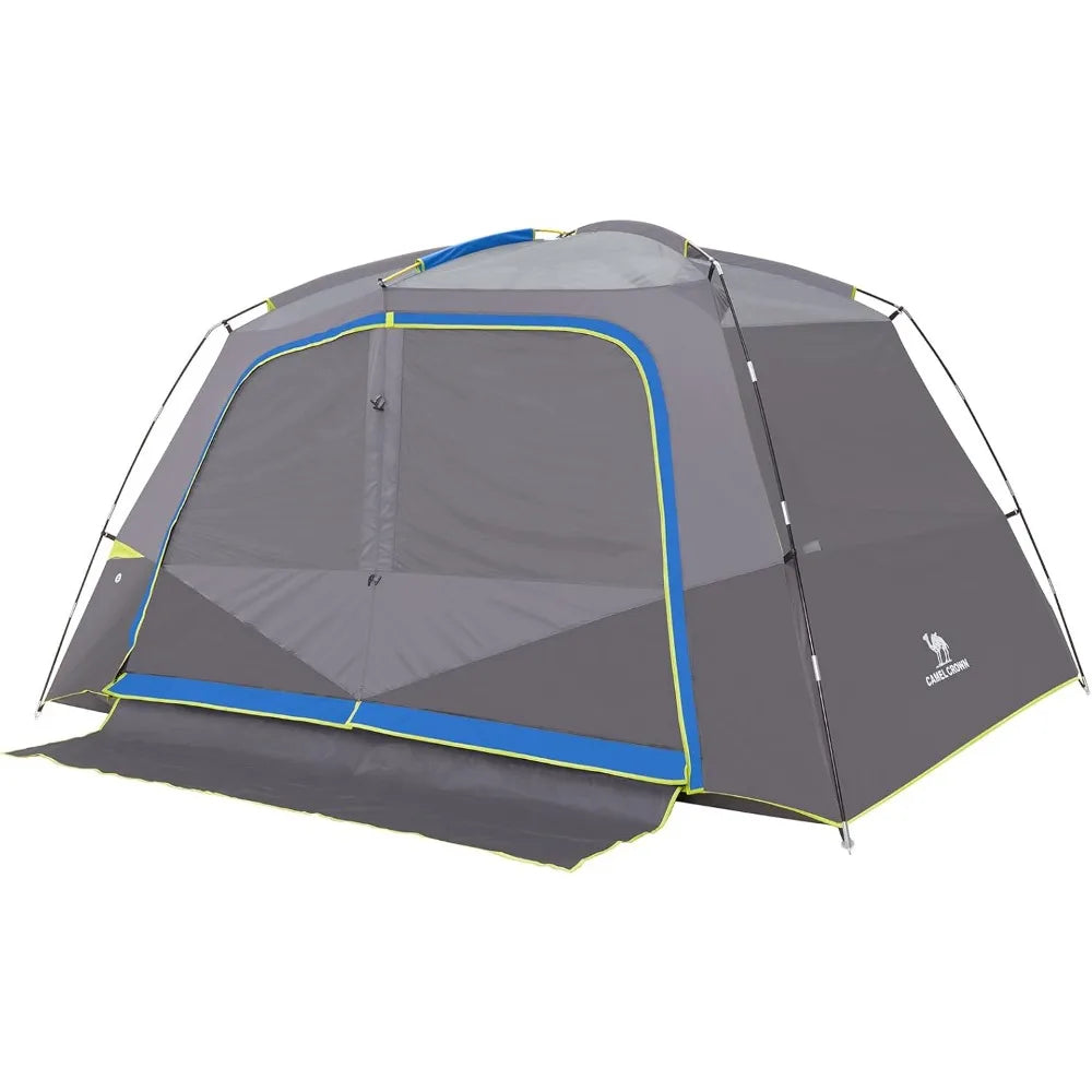 Waterproof Camping Tent for 4 to 6 People Easy Setup