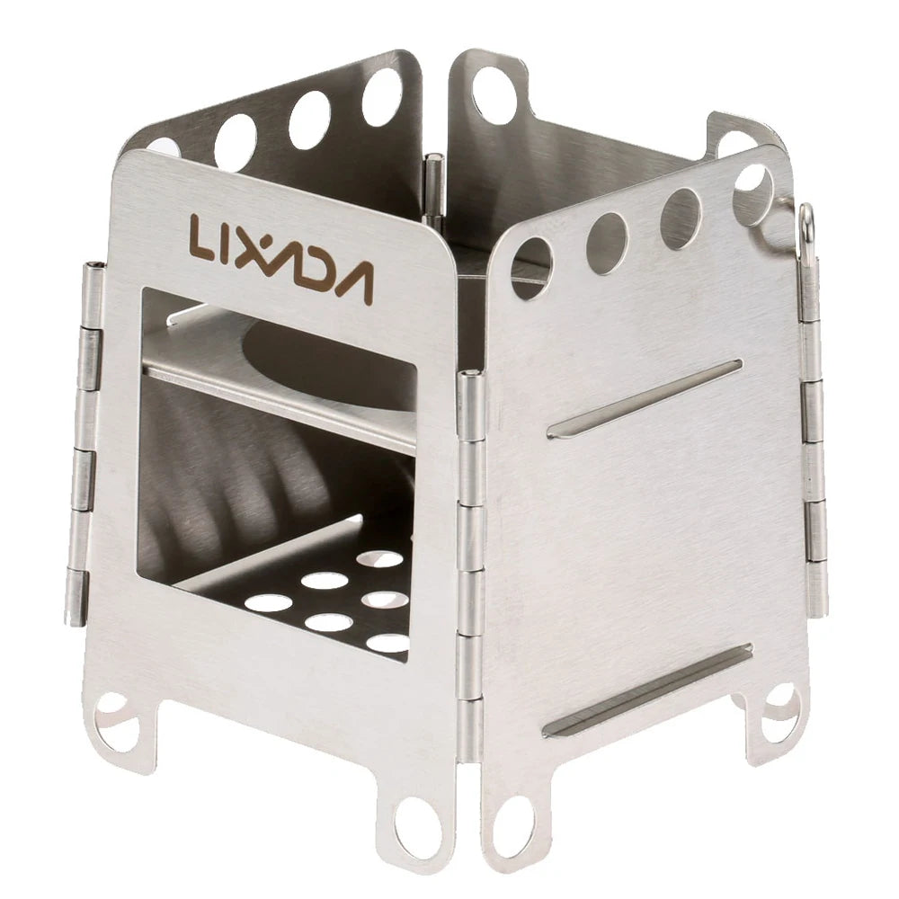 Portable Folding Stainless Steel Camping Stove