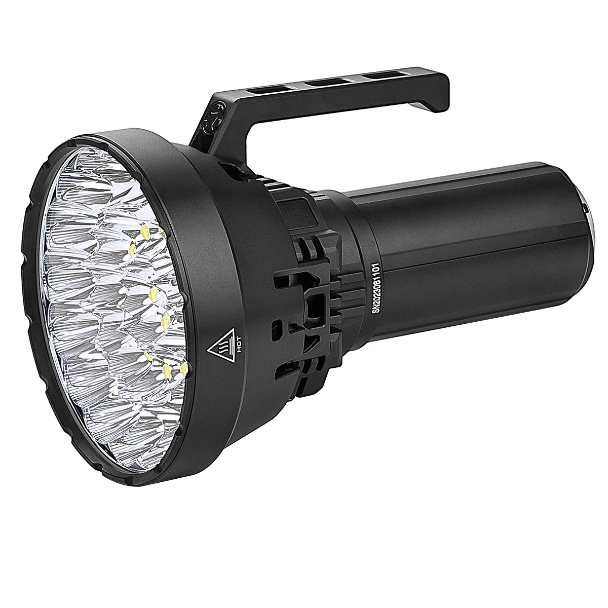 High Power LED Flashlight 200000 Lumen Searchlight