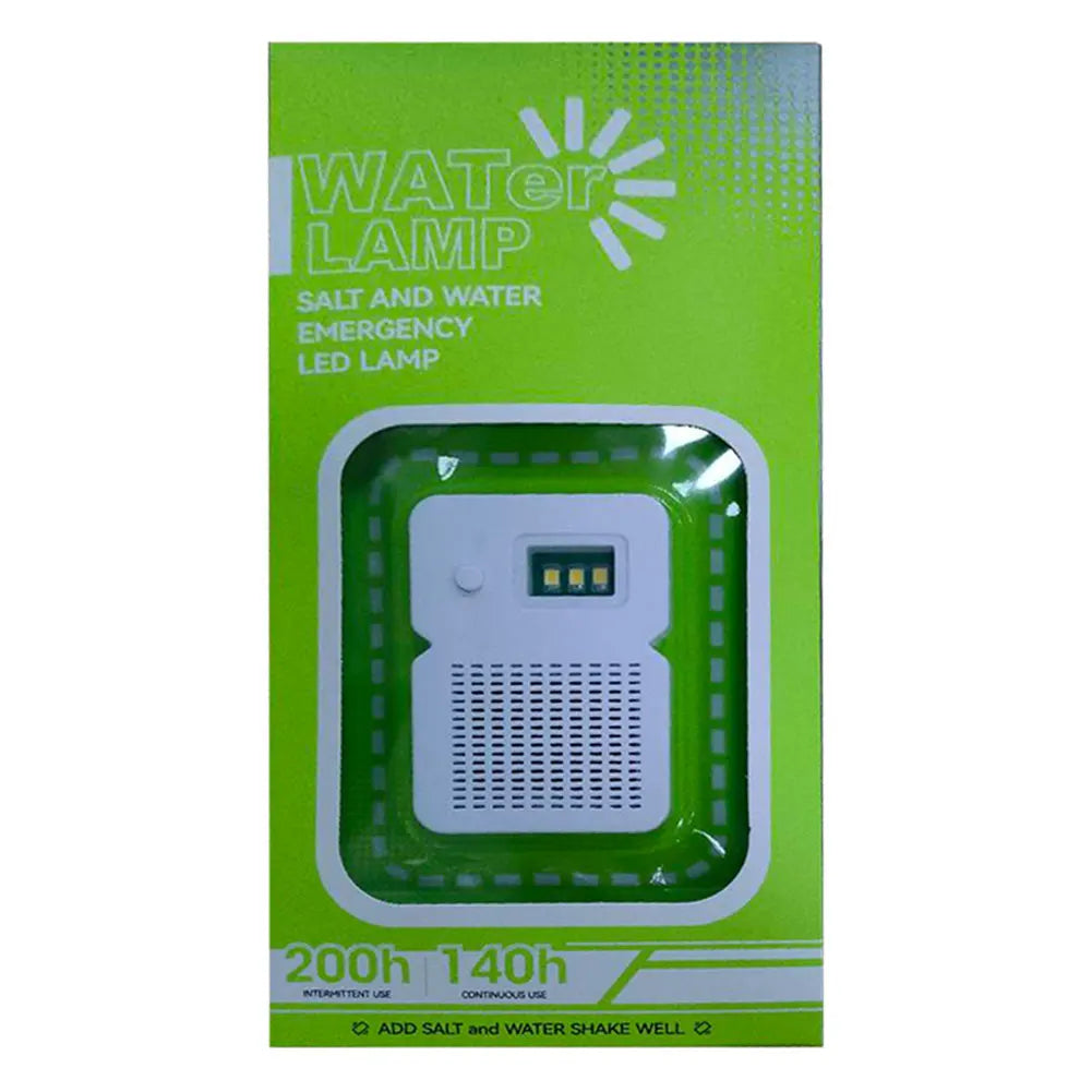 Portable LED Salt Water Emergency Lamp Waterproof and Reusable