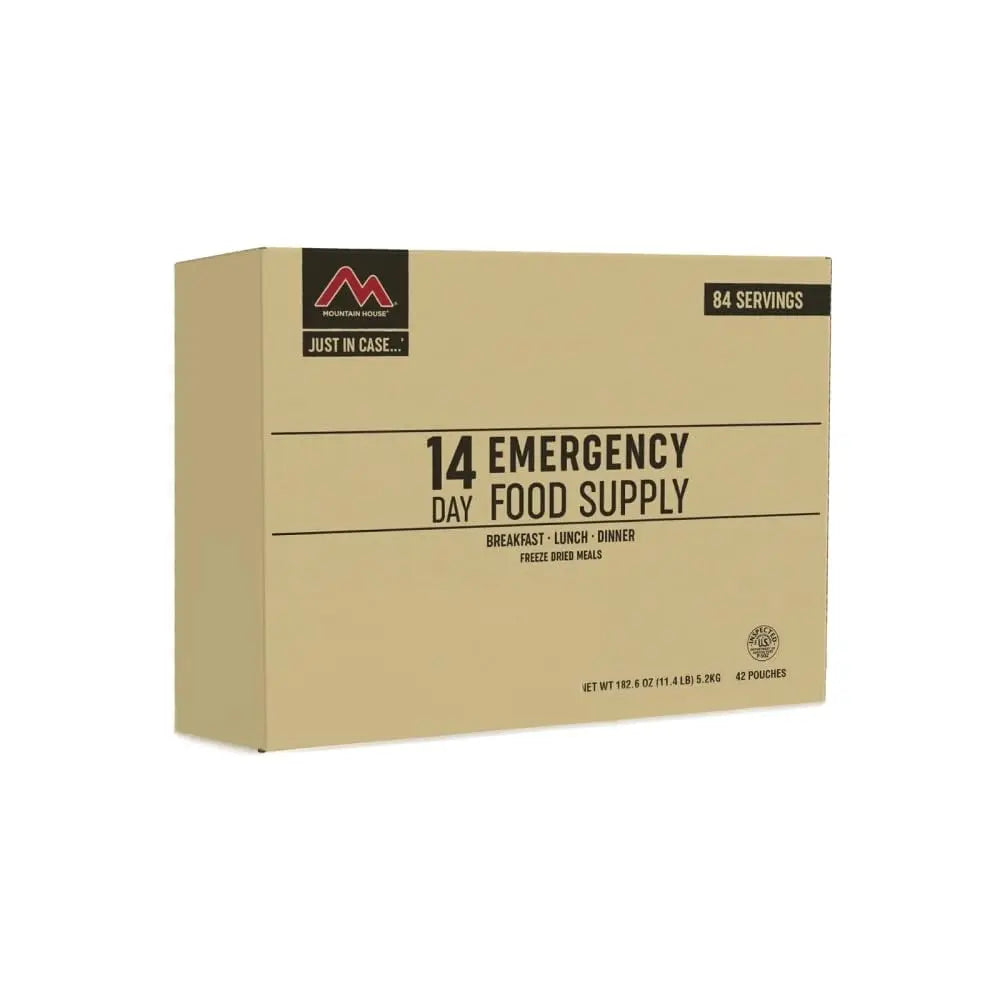 14-Day Emergency Food Supply | Freeze Dried Survival & Emergency Food | 84 Servings