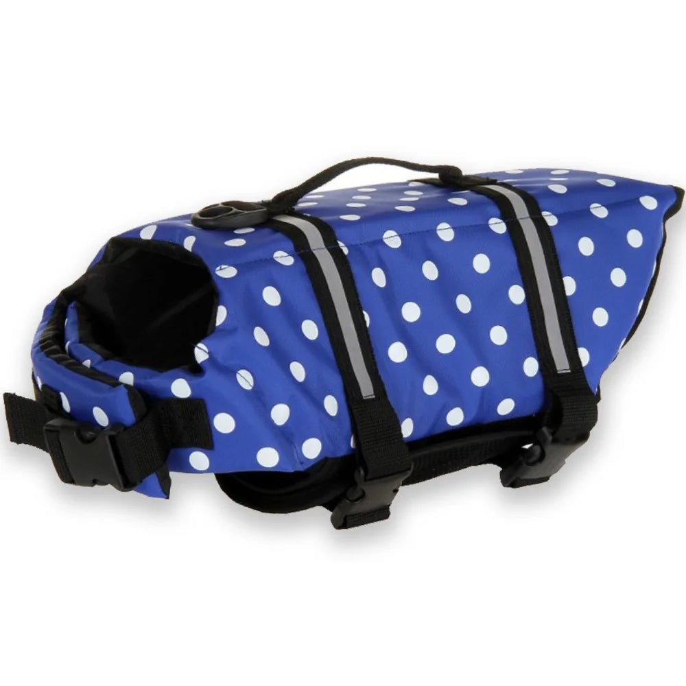 Reflective Dog Life Jacket for Summer Swimming