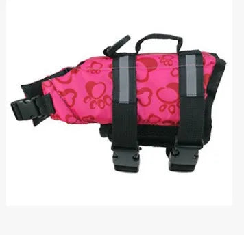Adjustable Dog Life Vest with Rescue Handle
