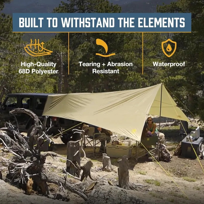 Slumberjack Roadhouse Tarp Shelter for Camping and Hunting