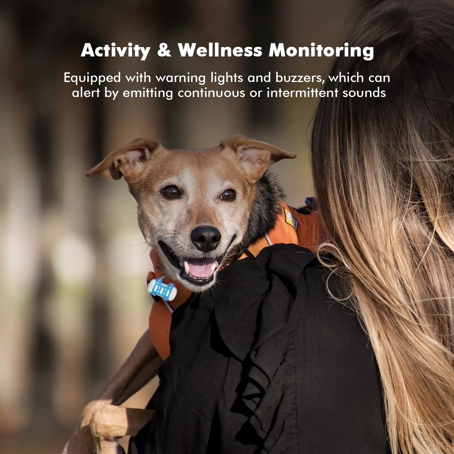 Waterproof 4G Pet GPS Tracker with Sound and Light