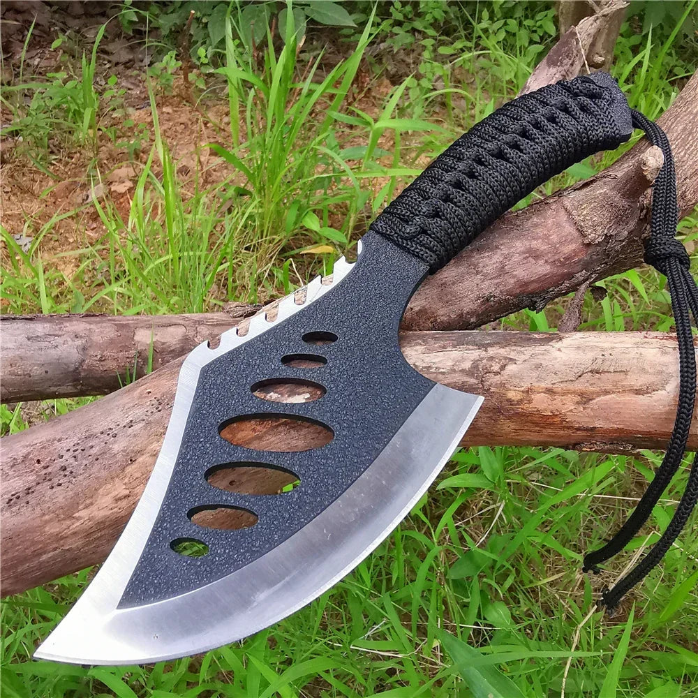 Compact Stainless Steel Tomahawk for Camping and Survival