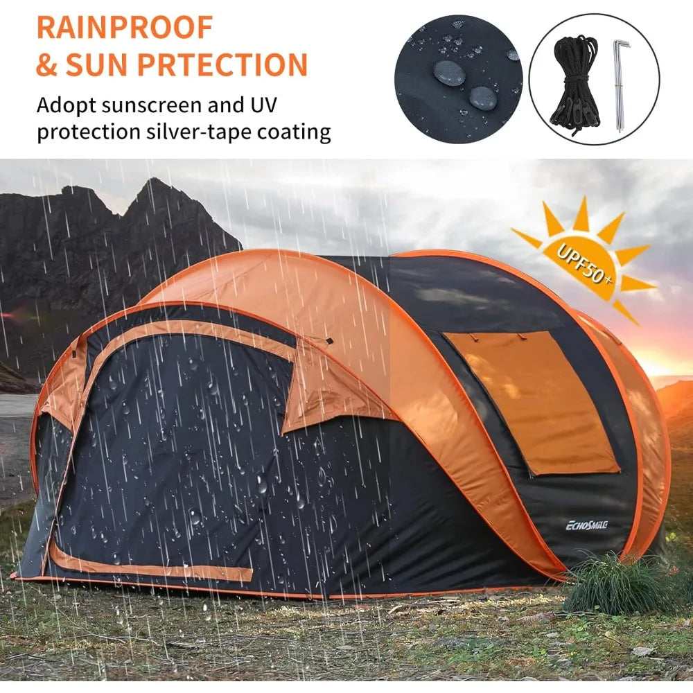Instant Pop Up Camping Tent for Multiple People