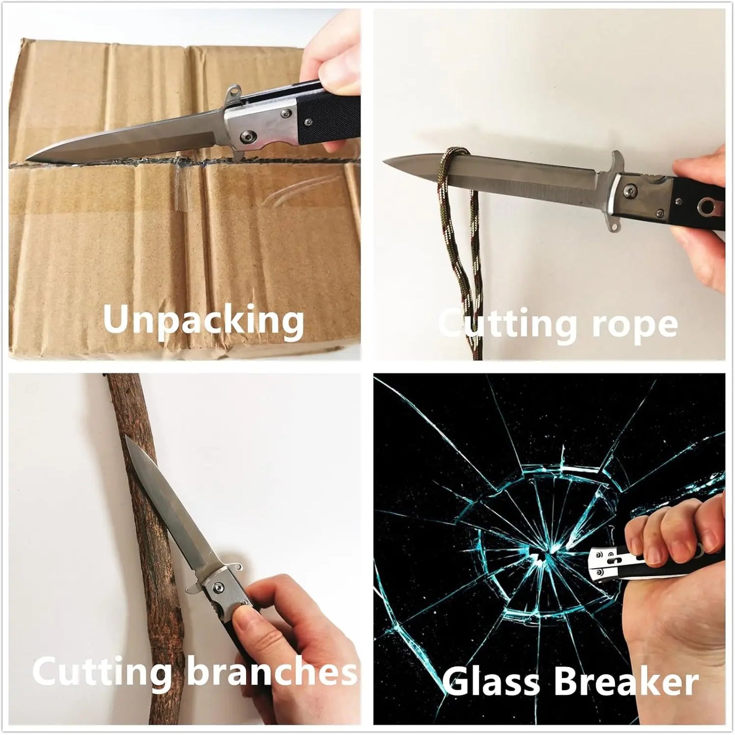 Folding Pocket Knife for Hunting and Survival