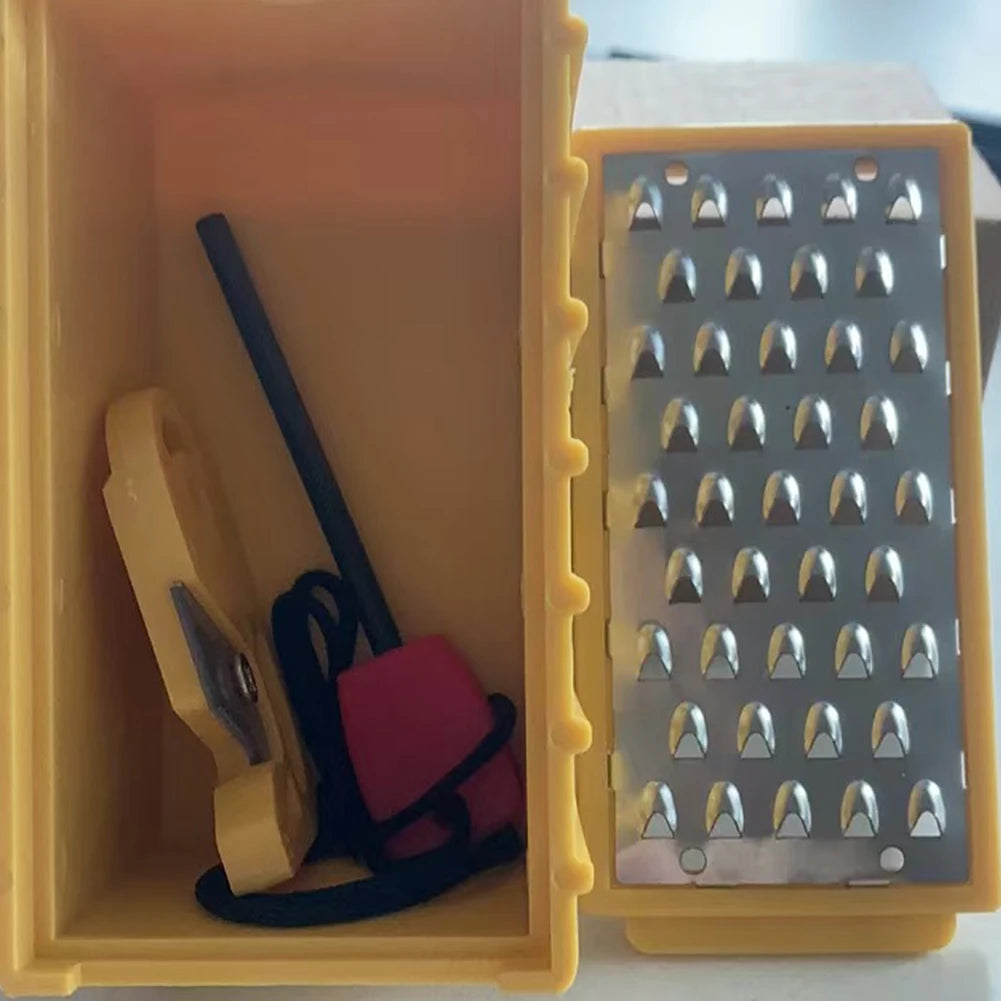 Portable Stainless Steel Tinder Maker Tool
