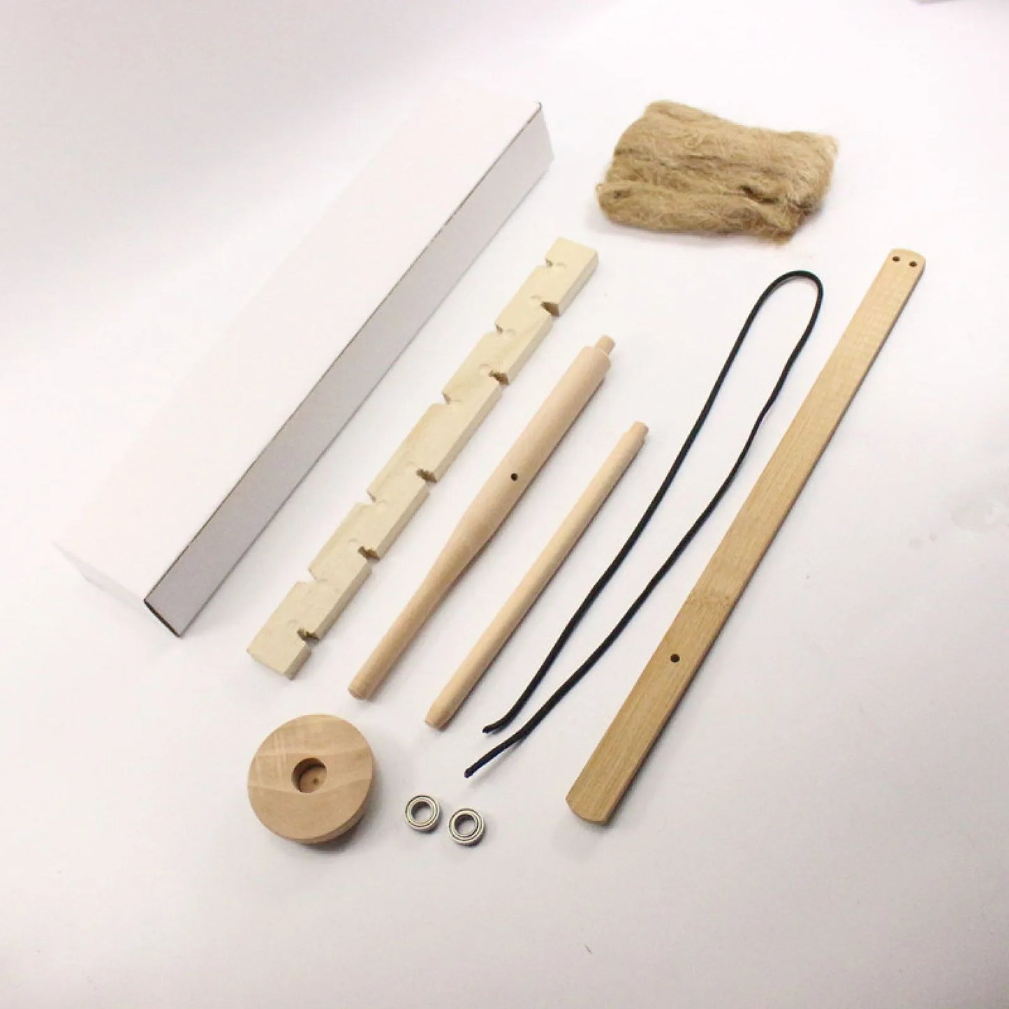 Wood Bow Drill Fire Starter Kit for Outdoor Survival and Emergency Use