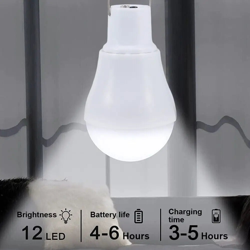 2 Pack Solar LED Camping Lights