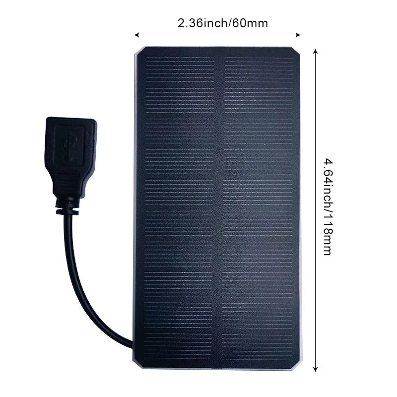 Portable 30W USB Solar Panel Charger for Phones and Power Banks
