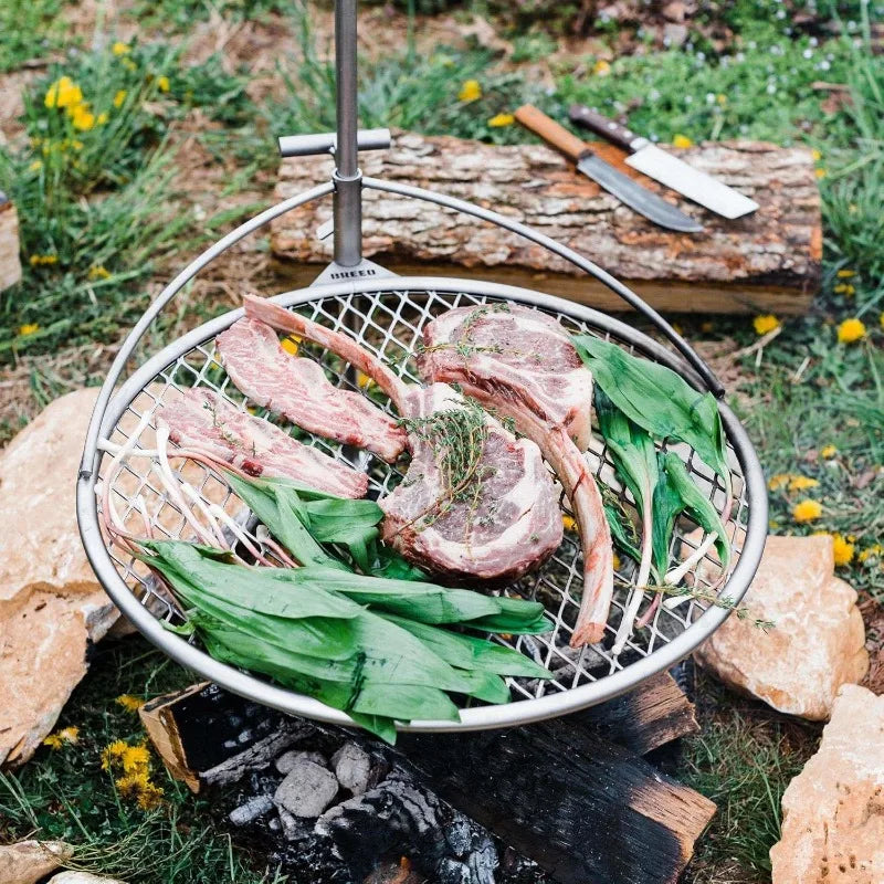 Outpost Grill 24 Stainless Steel Campfire Grate for Breeo X Series