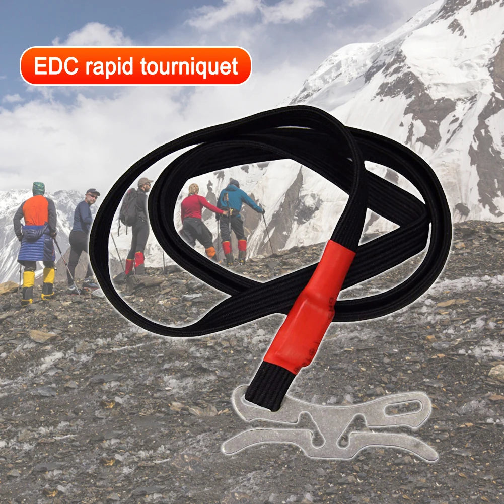 Elastic Tourniquet Strap First Aid Hemostasis Belt