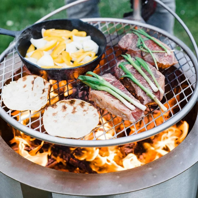 Outpost Grill 24 Stainless Steel Campfire Grate for Breeo X Series