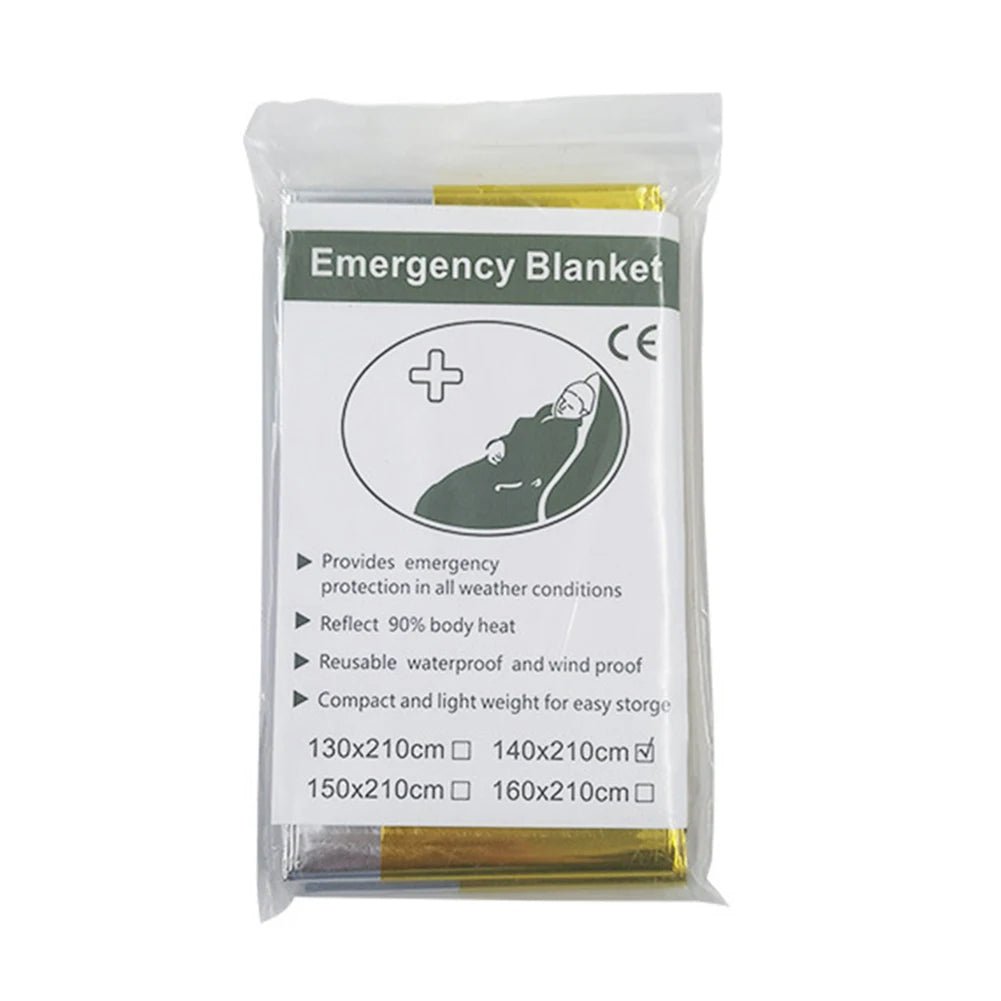 Waterproof Emergency Sleeping Bag for Outdoor Survival and First Aid