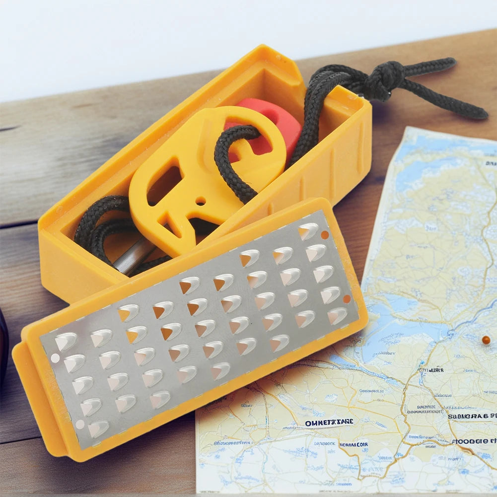 Portable Stainless Steel Tinder Maker Tool