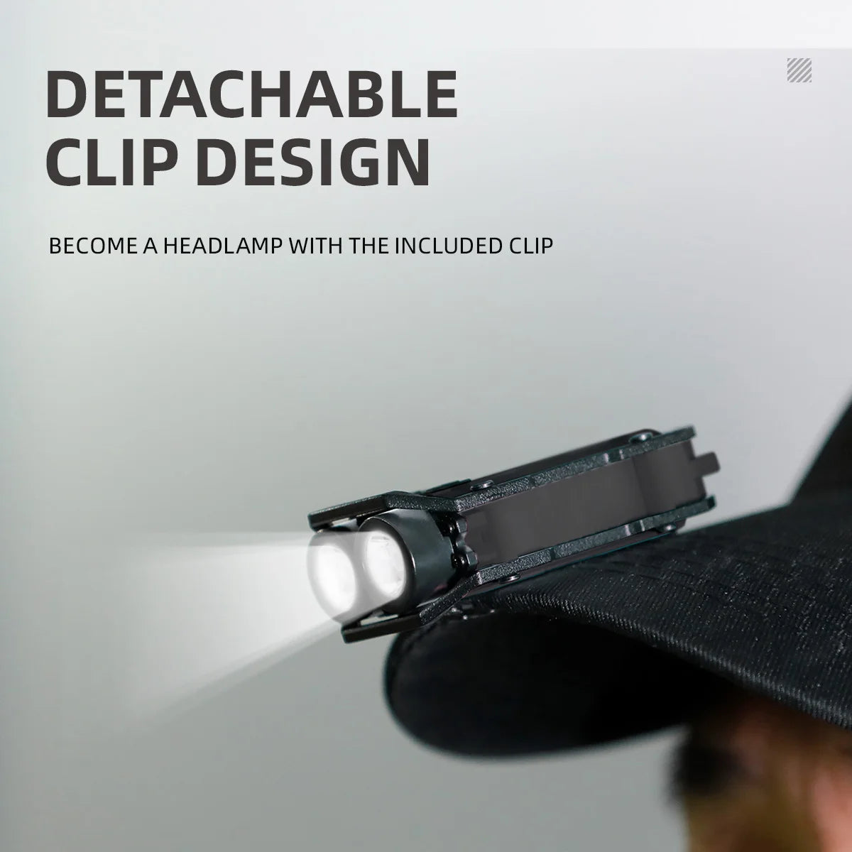 Mini Rechargeable LED Flashlight Keychain Light