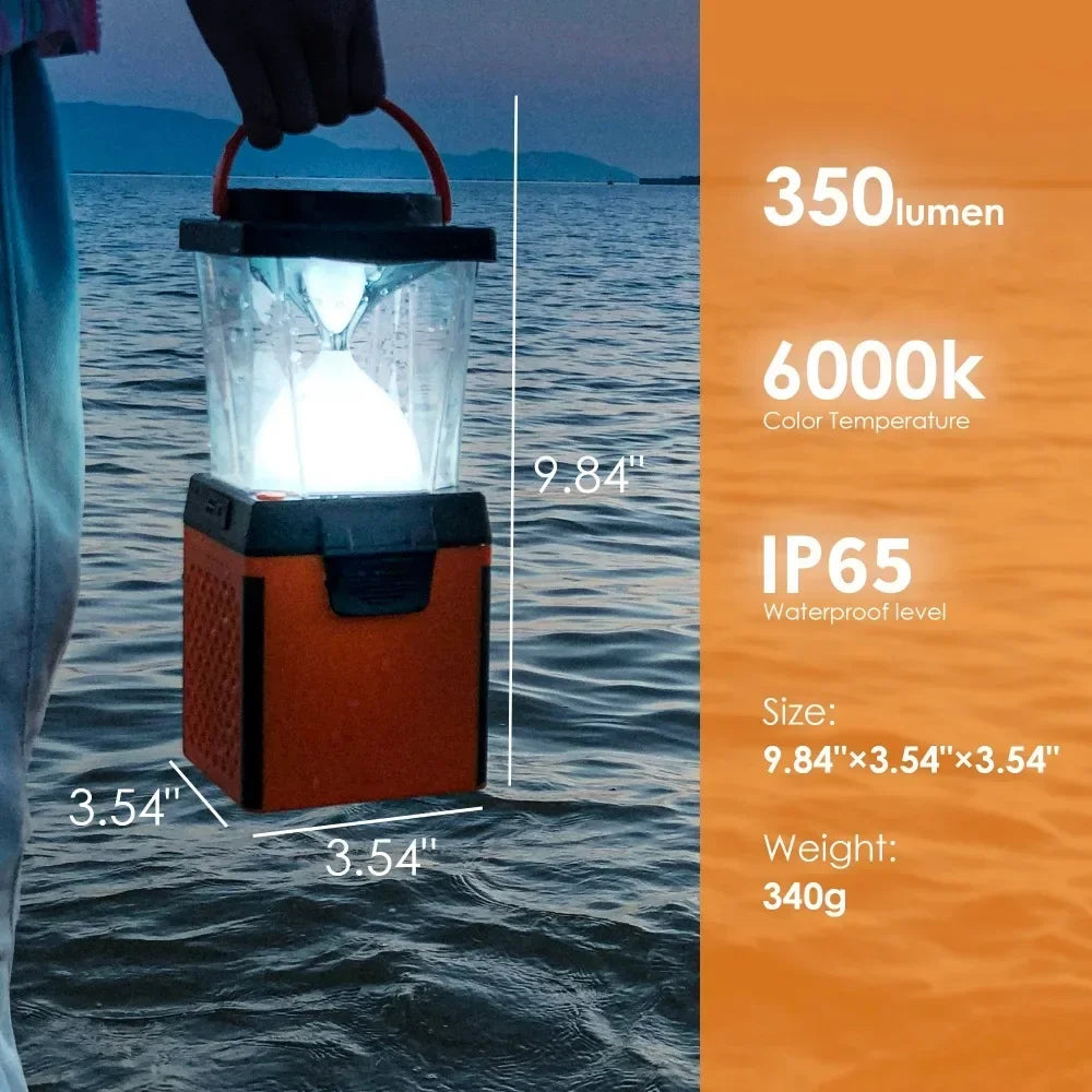 Portable Salt Water Powered Emergency Light No Battery