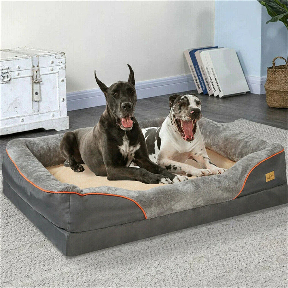 Jumbo Orthopedic Memory Foam Dog Sofa with Removable Cover