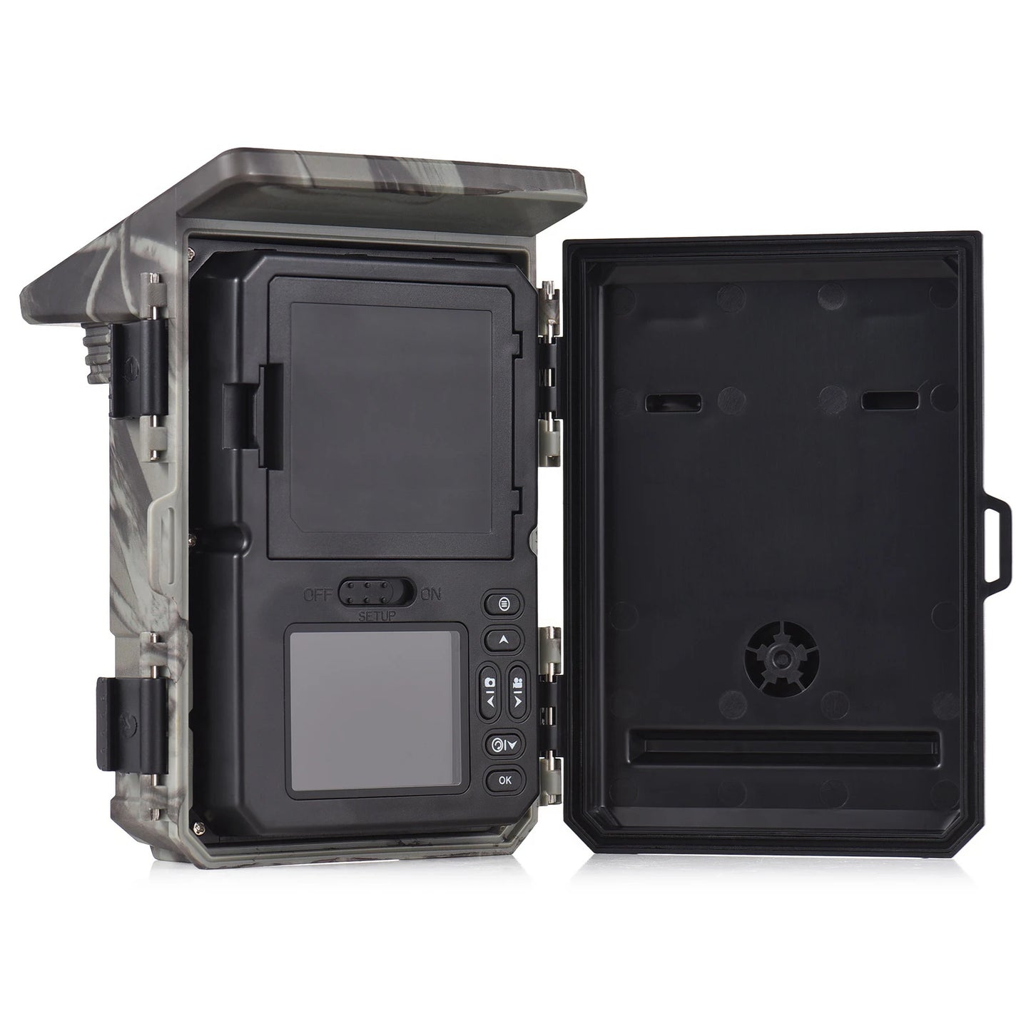 Solar Powered Trail Camera with 4K Video and 50MP Photos