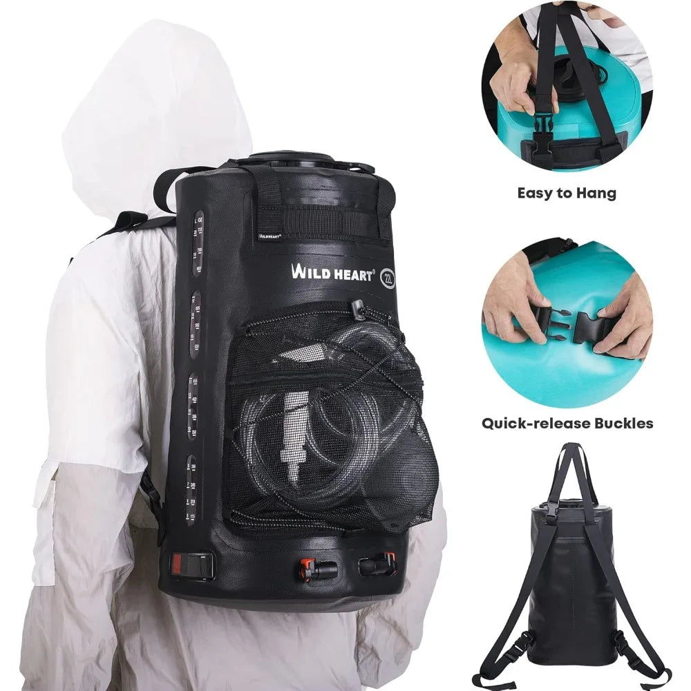Portable Solar Camping Shower Bag