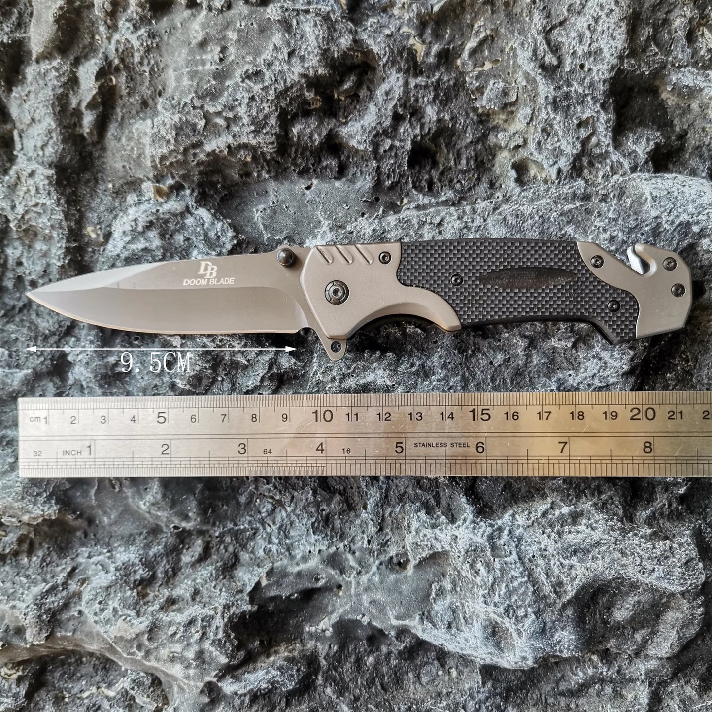 High Quality G10 Folding Knife Stainless Steel EDC Tool