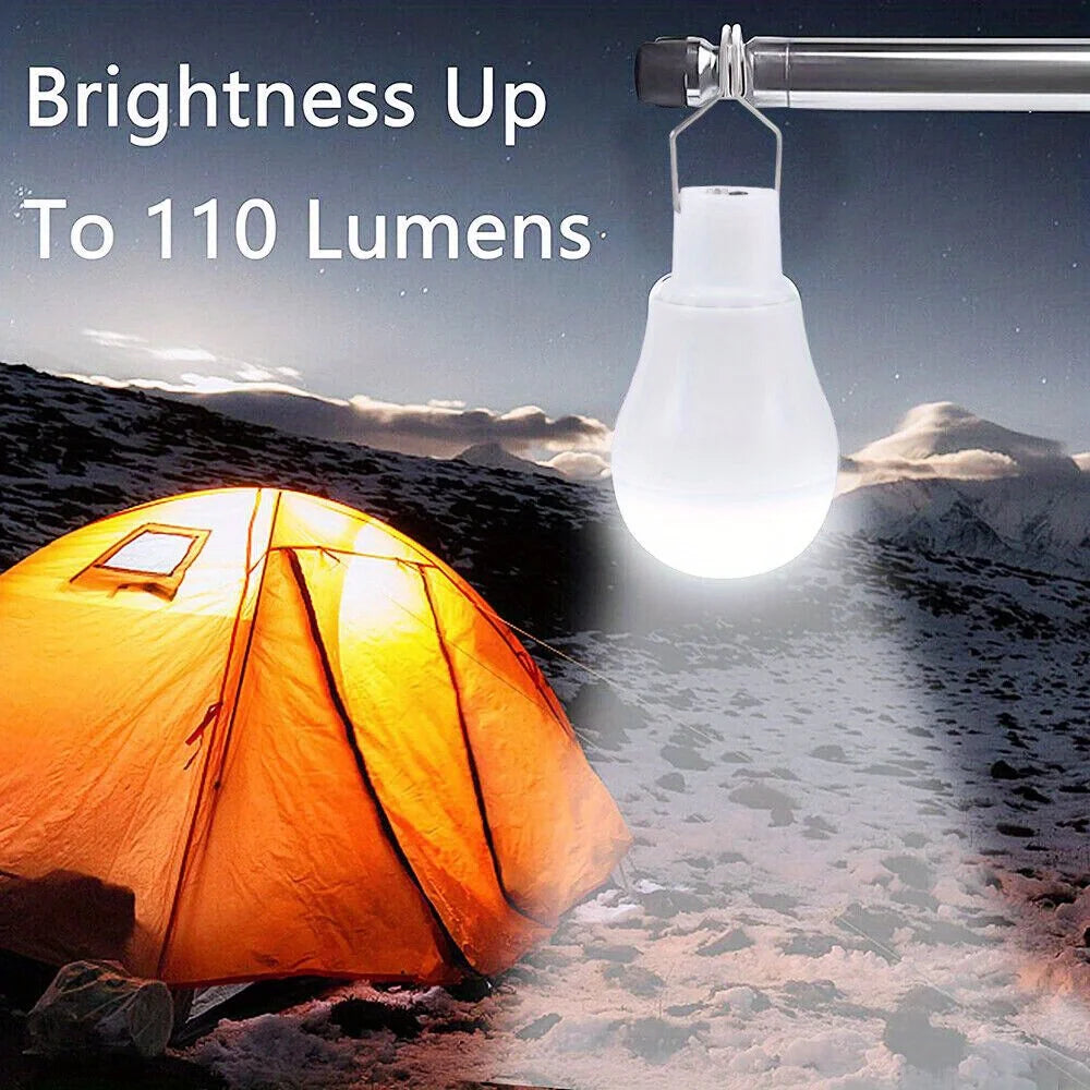 2 Pack Solar LED Camping Lights