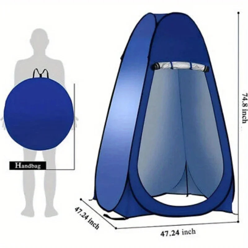 Pop Up Portable Outdoor Shower and Toilet Tent