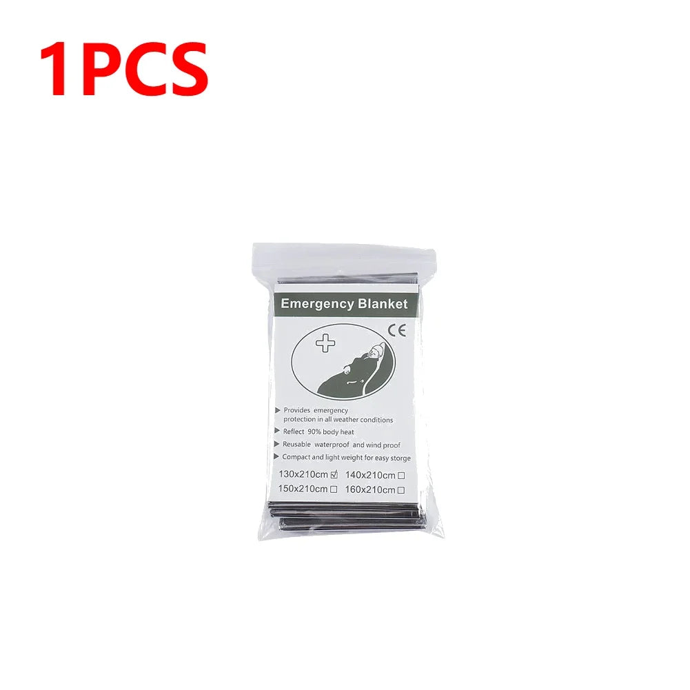 15/1PCS Waterproof Thermal Emergency Blanket 130x210cm
