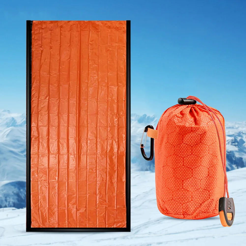 Thermal Sleeping Bag with Waterproof Bivy Sack for Camping and Hiking
