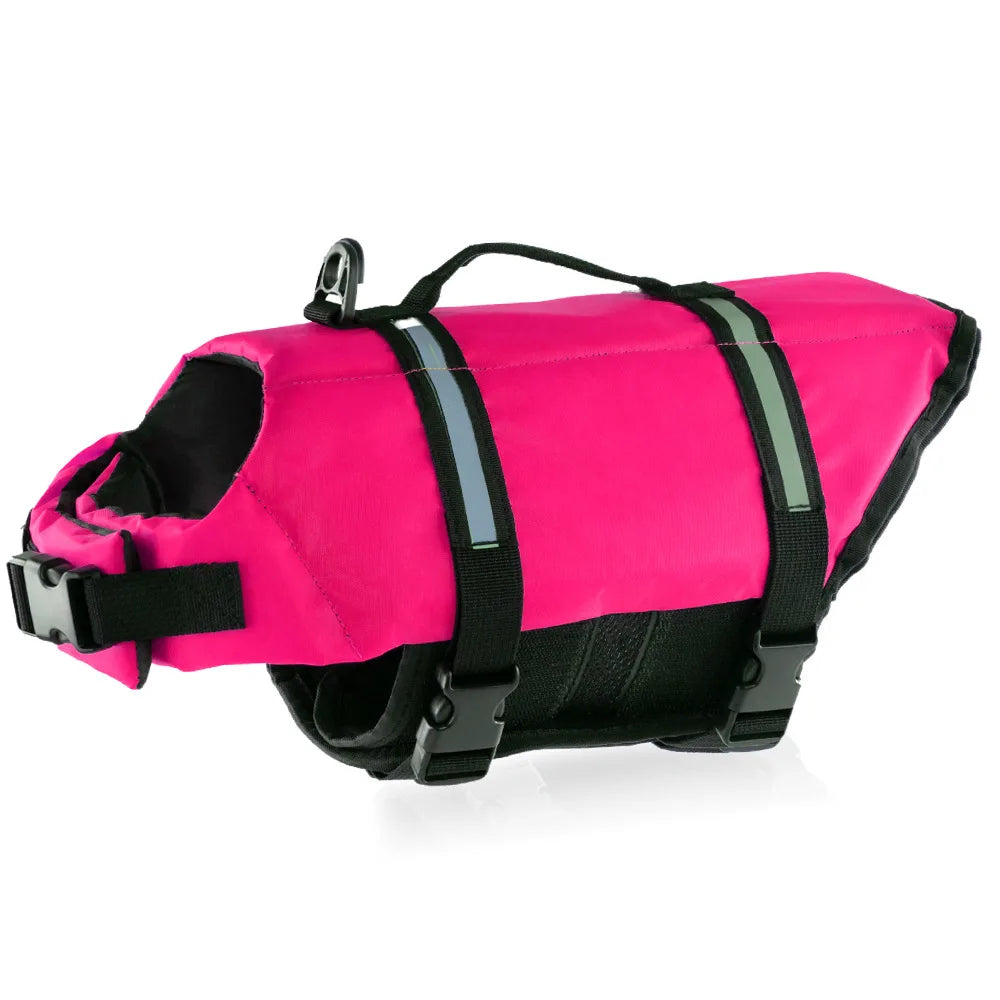 Reflective Dog Life Jacket for Summer Swimming