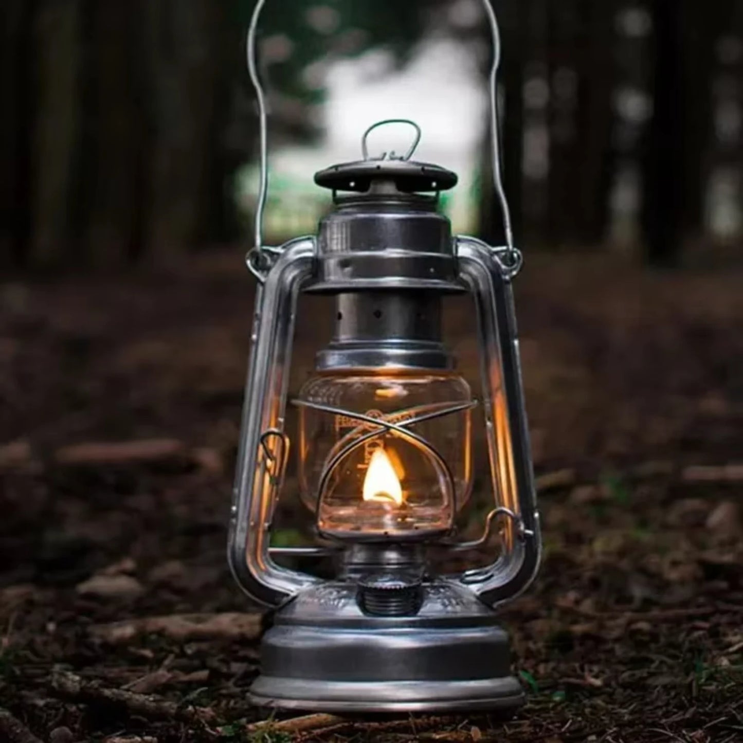 Outdoor Camping Tent Light Old Kerosene Lamp, Hangable