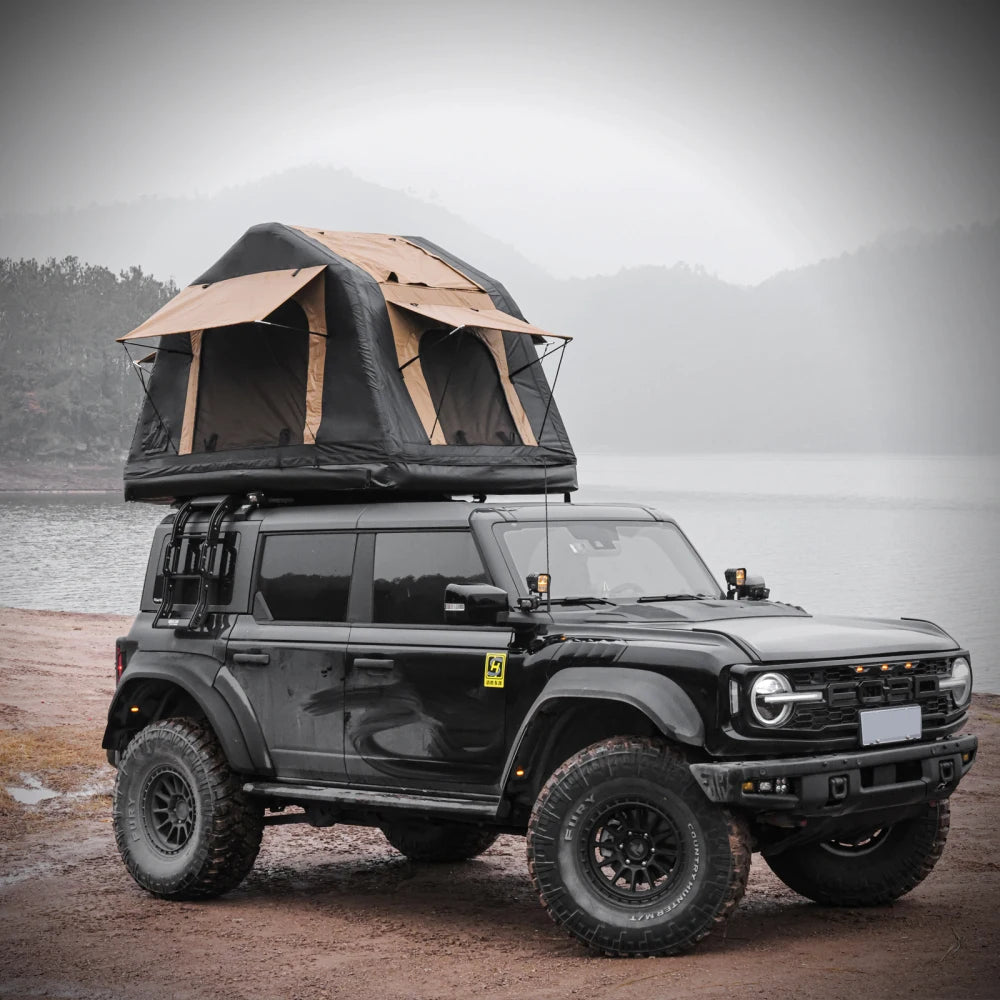 Foldable Inflatable Rooftop Tent for SUV Camping